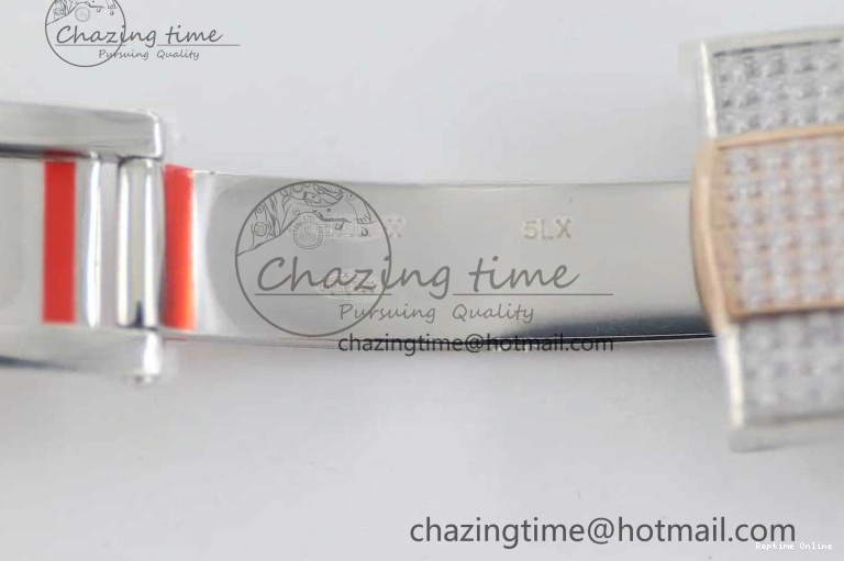 1225 Affordable Datejust 41 SS RG Full Diamonds TWF 1:1 Best Edition Arabic Markers Dial on Jubilee Bracelet A 2385